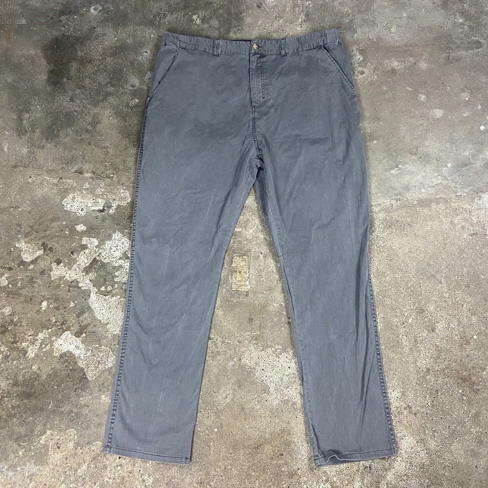 Marsh Wear Pants Size 40x32 Gray Straight Fit Zip Pocket Outdoor Hunting Wear